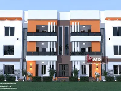 6 Units 2 Bedroom Block of Flat — Along Pyakasa Expressway, Kabusa, Abuja