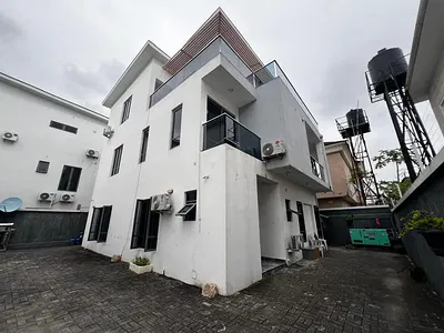 5 Bedroom Detached Duplex with a Room Boys Quarter — Lekki Phase 1, Lekki, Lagos