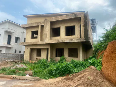 Excellent 5 Bedroom Duplex (Carcass) — Immediately After Aya, Asokoro District, Abuja