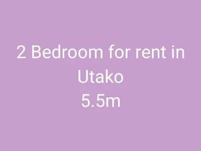 2 Bedroom Apartment Now Available — Utako Main, Utako, Abuja