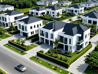 Residential Land for 6 Units 3-Bedroom Block of Flat — Behind H-Medix, Guzape District, Abuja