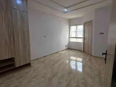 Semi Masters Room Upstairs with an Open Plan Kitchen — Lekki, Lagos