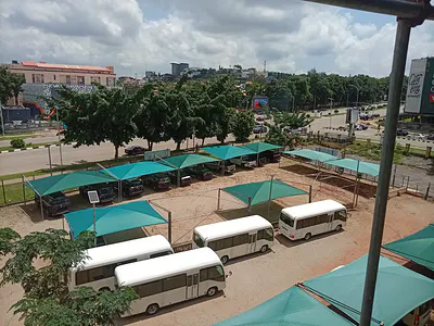 A Commercial Car Stand — Ahmed Bello Way, Wuse 2, Abuja