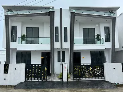 4 Bedroom Semi-Detached Duplex with BQ — Ajah, Lagos