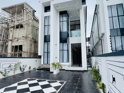 5 Bedroom Fully Detached Duplex with BQ, Gym and Swimming Pool — Ikota, Lekki, Lagos