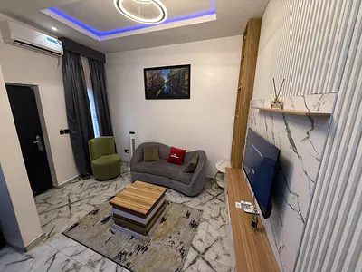 1 Bedroom Serviced /Shortlet Apartment — 4 Gbemisola Close, Vintage Estate, Sangotedo, Lekki - Lagos, Sangotedo, Ajah, Lagos