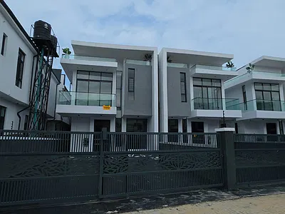 Executive 4-Bedrooms Semi-Detached Duplex with BQ — Ikota, Lekki, Lagos