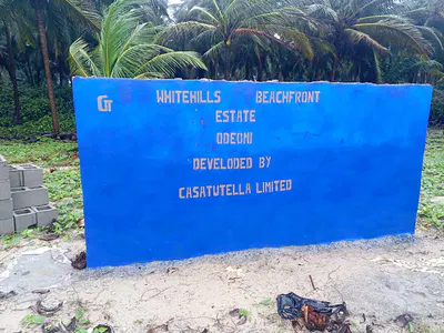 Residential Land Plot — Whitehills Beach Front Estate, Ode Omi, Ibeju Lekki, Lagos