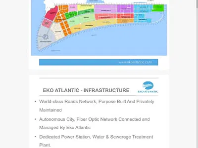 5433SQM Joint Venture or Outright Sale — Eko Atlantic City, Victoria Island (VI), Lagos