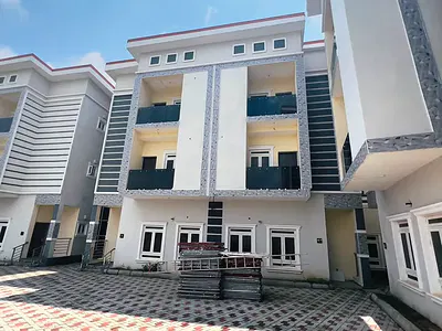 Luxury 4-Bedroom Duplex with BQ — Guzape District, Abuja