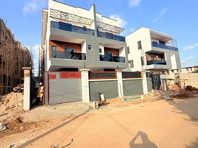 Newly Built 4 Bedroom Semi Detached Duplex with BQ — Ikeja, Lagos
