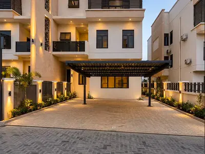 5 Bedroom Semi-Detached Duplex with BQ — Tarred Road, Guzape District, Abuja