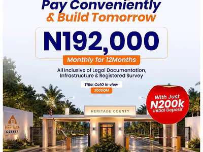 300SQM Residential Land — Agbowa, Ikorodu, Lagos