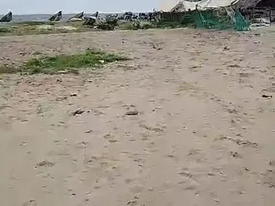 Beach Front Land Measuring 3 Plots Together — Magbon Alade, Ibeju Lekki, Lagos