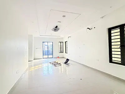Newly Built Semi Detached Duplex with BQ — Adeniyi Jones, Ikeja, Lagos