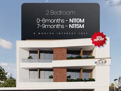 2 Bedroom Apartments — Ajah, Lagos