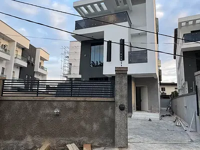 Newly Built 5 Bedroom Fully Detached Duplex with BQ — Adeniyi Jones, Ikeja, Lagos