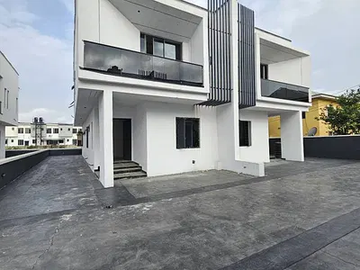Well Built 4 Bedroom Semi-Detached Duplex with BQ — Ajah, Lagos