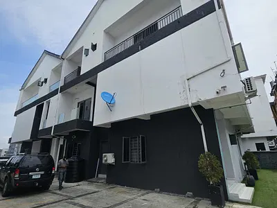 Well Spacious and Affordable 3 Bedroom Terraced Duplex with BQ — Lekki, Lagos