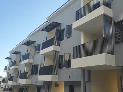 Brand New 6 Unit of 4 Bedroom Duplex with BQ for Cooperate Use — Guzape District, Abuja