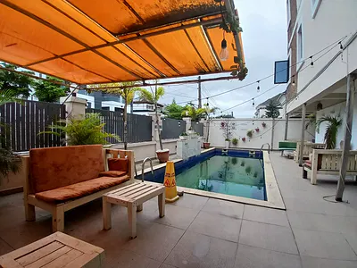 2 Bedroom Furnished Flat with Swimming Pool, Restaurant Etc — Lekki, Lagos