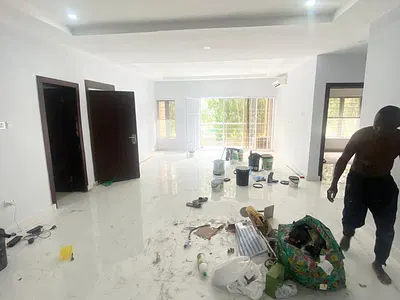 Newly Renovated Serviced 3 Bedroom Apartment with BQ — Off Akiogun Road, Oniru, Victoria Island (VI), Lagos