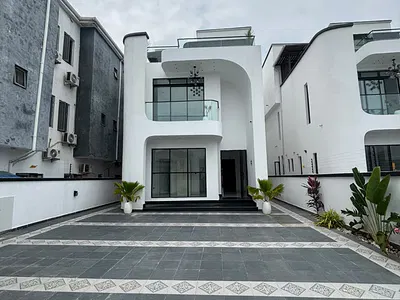 Opulent 5 Bedroom Detached Duplex with BQ in a Secured Estate — Ikate, Lekki, Lagos