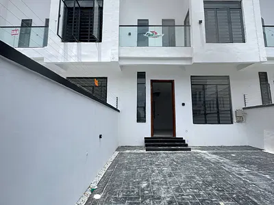 4 Bedroom Terraced Duplex with Fitted Kitchen — Ikota, Lekki, Lagos