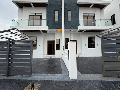 4bedroom Semi Detached Duplexe with BQ — Abraham Adesanya Axis, Sangotedo, Ajah, Lagos