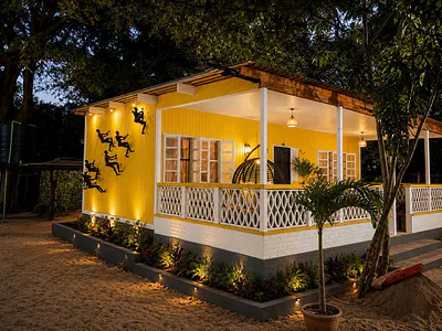 2 Bedroom Beach House + Grill Area + Bar — Tarkwa Bay Island, Lagos