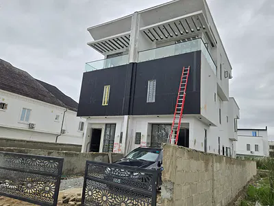 5 Bedroom Semi Detached Duplex with Boys' Quarters — Megamound Estate by Lekki County Homes, Ikota, Lekki, Lagos