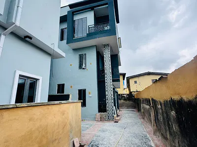 Newly Built 4 Bedroom Fully Detached Duplex with BQ — Ogba, Ikeja, Lagos