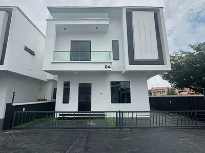Lovely 4 Bedroom Detached Duplex with BQ — Lovely 4 Bedroom Detached Duplex with a BQ Within an Estate, Idado, Lekki, Lagos