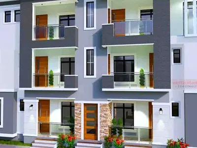 Residential Land for 4 Units 4 Bedroom Block of Flat — Behind Fha, Guzape District, Abuja