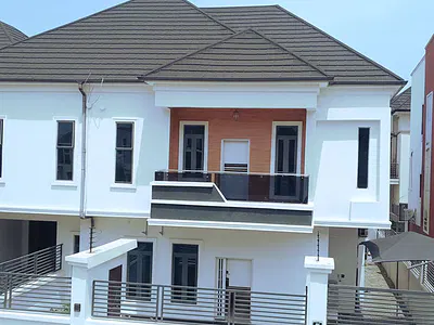 Fully Furnished 4 Bedroom Semi-Detached House with BQ — Lekki, Lagos