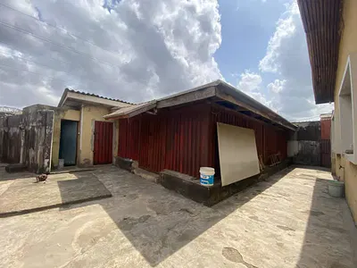 3-Bedroom Detached Bungalow with 2-Room BQ — Adeniyi Jones Avenue, Ikeja, Lagos