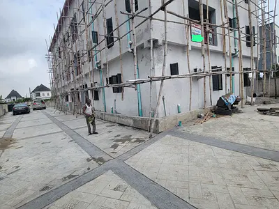Newly Built Spacious 3 Bedroom Apartment (Upstairs) — Ilaje Ajah Lagos, Ajah, Lagos