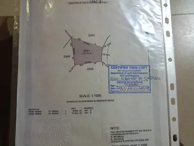 Residential Land — Asokoro Extension, Asokoro District, Abuja