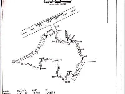 Commercial Land Along Keffi-Abuja Expressway — Karu, Nasarawa