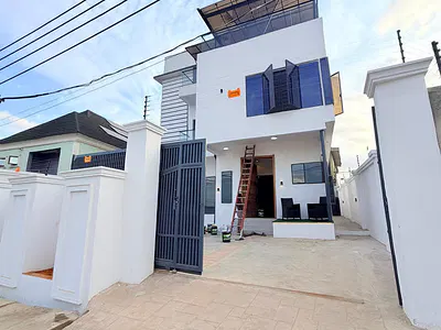 5 Bedroom Detached Duplex with BQ — Ogba, Ikeja, Lagos