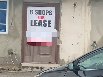 6 Office/Shop Space Together on the Road — Ajah, Lagos