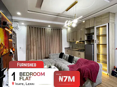 Fully Furnished 1 Bedroom Apartment — Lekki, Lagos