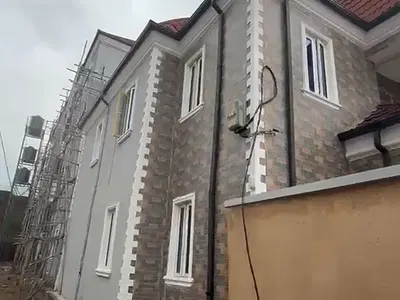 Spacious Standardly Built 2 Bedroom Flat with Guest Toilet — Off Miyaki, Oworonshoki, Kosofe, Lagos