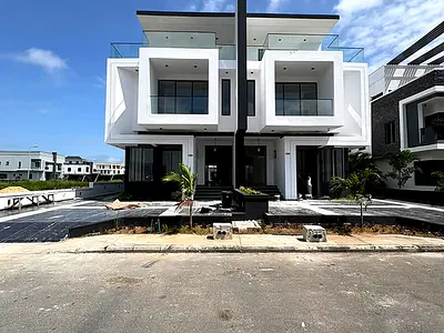 Executive 5 Bedroom Detached Duplex with Elevator & S-Pool — Lekki, Lagos