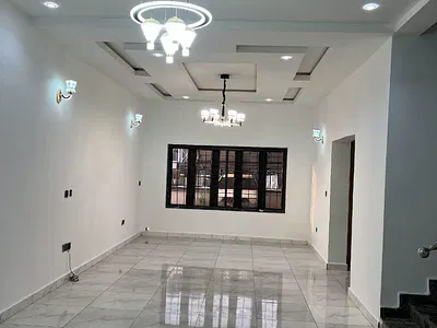 4 Bedroom Terraced Duplex with BQ — Guzape Main, Guzape District, Abuja