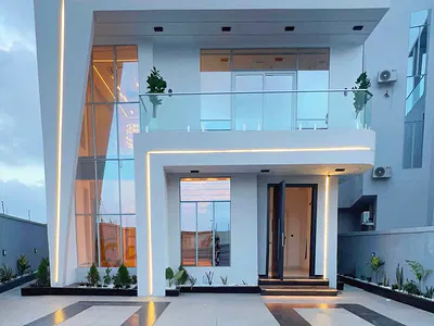 6 Bedroom Fully Detached Hwith Rooftop Terrace, Cinema, Pool, Gym — Secure Estate at Chevron Lekki, Lekki, Lagos