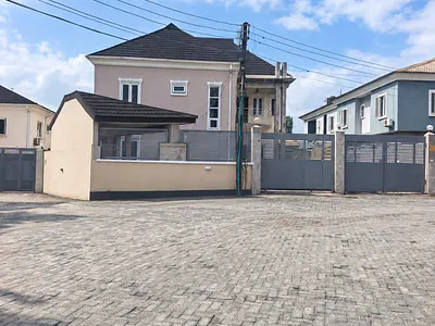 Luxury 4-Bedroom Detached Duplex + BQ — Sangotedo Ogidan, Sangotedo, Ajah, Lagos