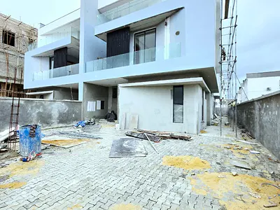 Brand New 5 Bedroom Semi-Detached Duplex — Pinnock Beach Estate, Osapa, Lekki, Lagos