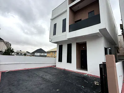 Luxurious 4 Bedroom Fully Detached Duplex Self Compound BQ, Secure Area — In a Secure Estate Close to the Bridge, Ajah, Lagos