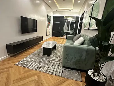 Brand New 2 Bedroom Smart Apartment with Balconies, Swimming Pool — Lekki, Lagos